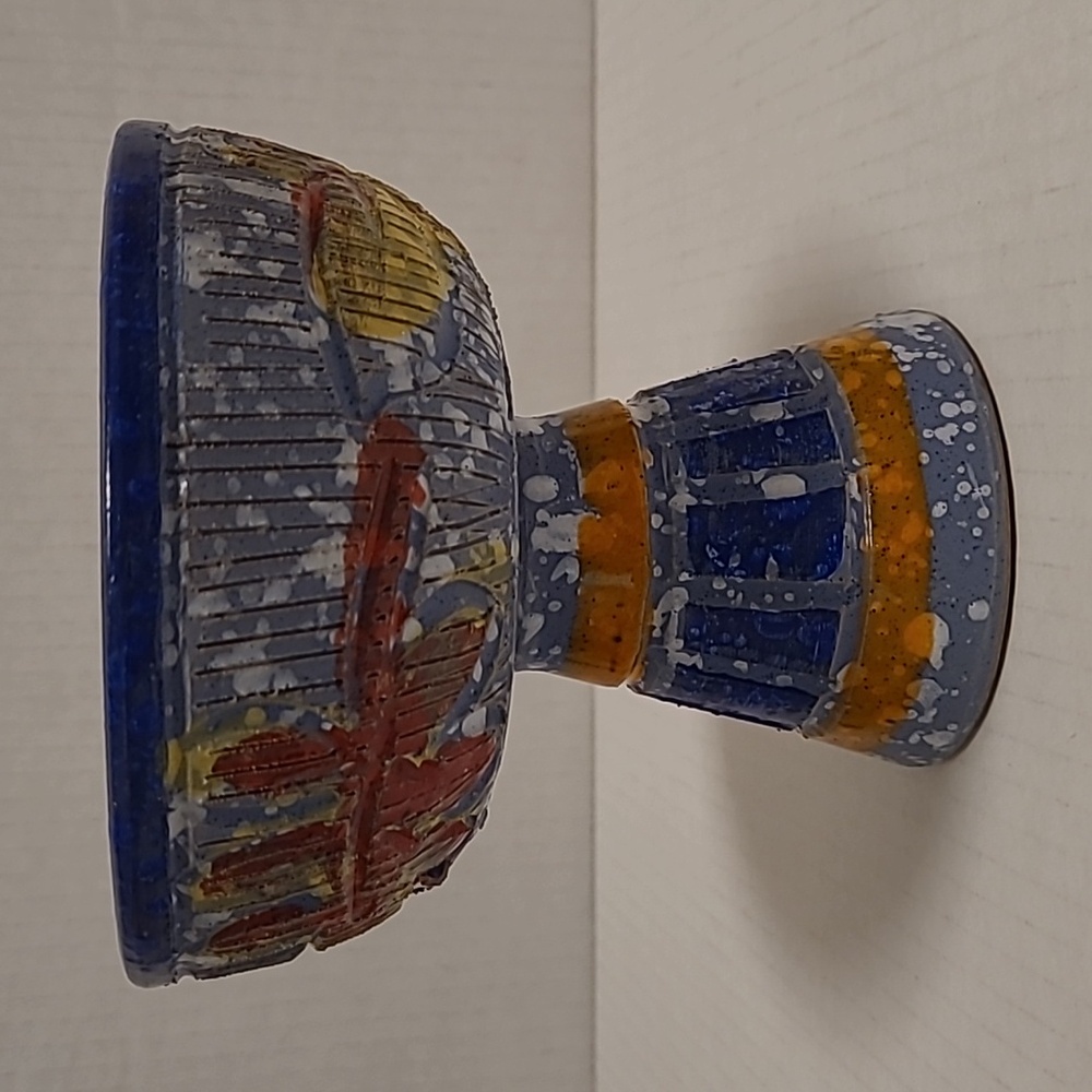 Vintage Italian Lava Pedestal Dish - Picture 7 of 16